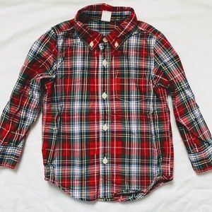 Tartan Plaid Button Down